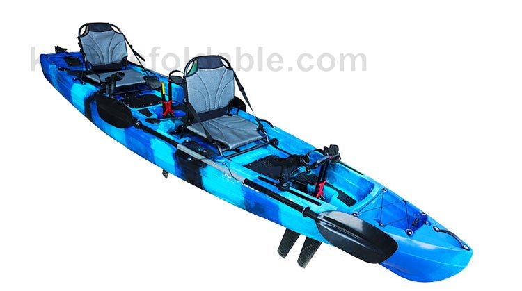 Big Sale 13.5' Recon Fin Drive Double Fishing Kayak, 575bs capacity