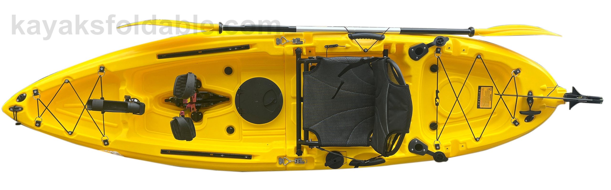 Super Cheap 9.5ft Modular Raptor Pedal Fishing Kayak
